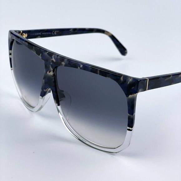 NEW Loewe LW40001F FILIPA 56B Shiny Havana Gradient Smoke Shield Women Sunglasse